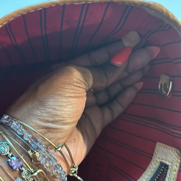 Louis Vuitton tote bag, large in size very well kept - Picture 5 of 6